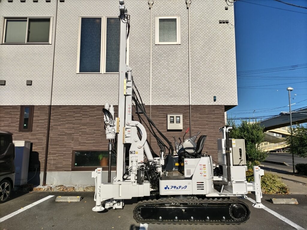 関東支店に新しい地盤改良機(FSP-15AC)が納車されました。